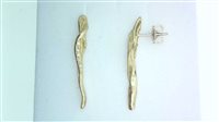 Earrings Annamaria Cammilli Woman Intrigo in Yellow Gold Diamante 0.06 Ct DOR0167Y - DOR0167Y